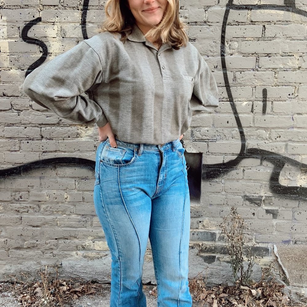 Vintage Green Safe Harbor Polo